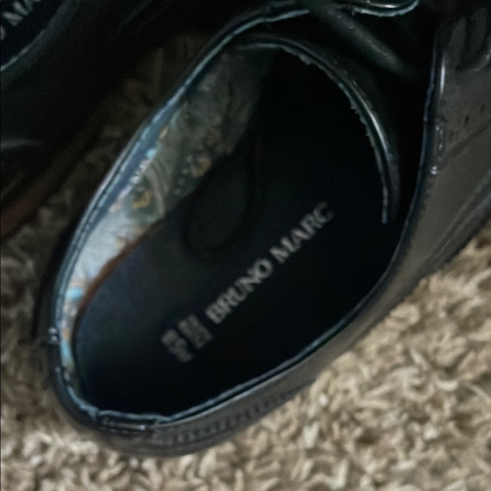 Bruno Marc Black Dress Shoes